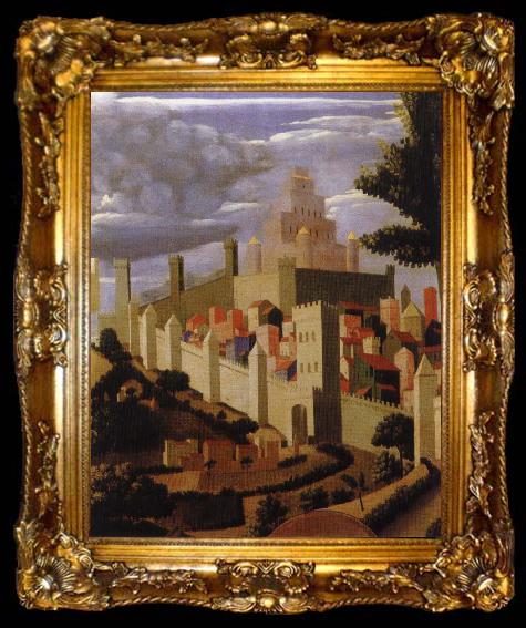 framed  Angelico Fra Korsnedragningen, ta009-2